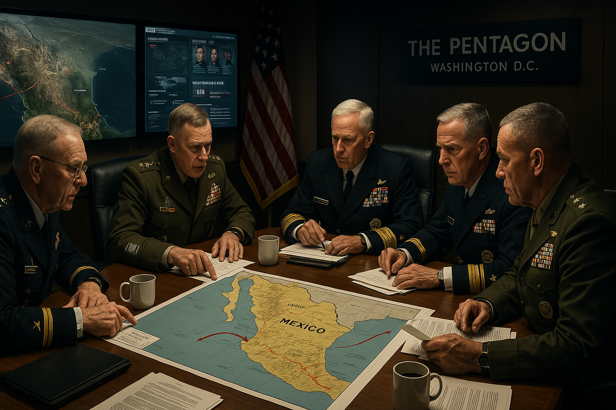 El Pentágono evalúa una operación militar en México