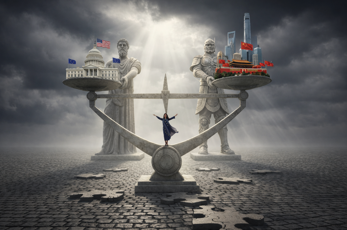 Entre dos gigantes: Europa, atrapada entre Washington y Beijing