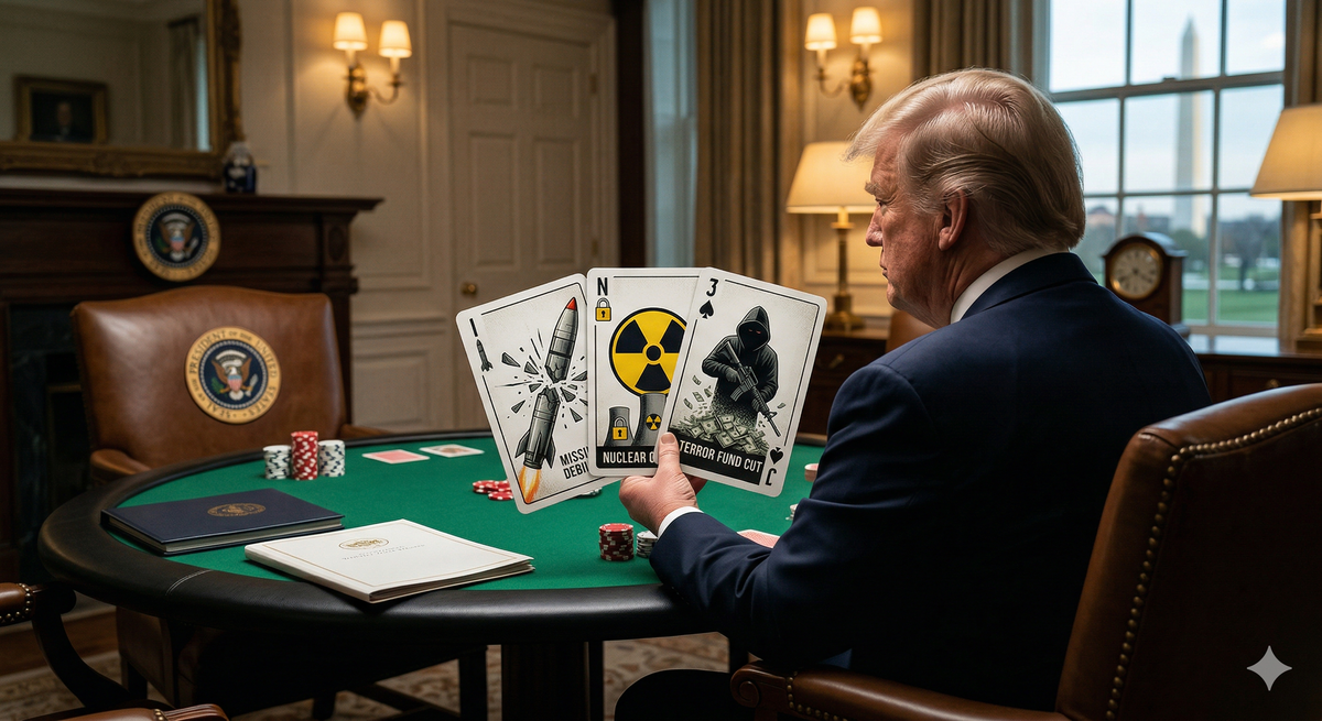 La triple apuesta de Trump: debilitar misiles, frenar lo nuclear y cortar apoyo al terrorismo