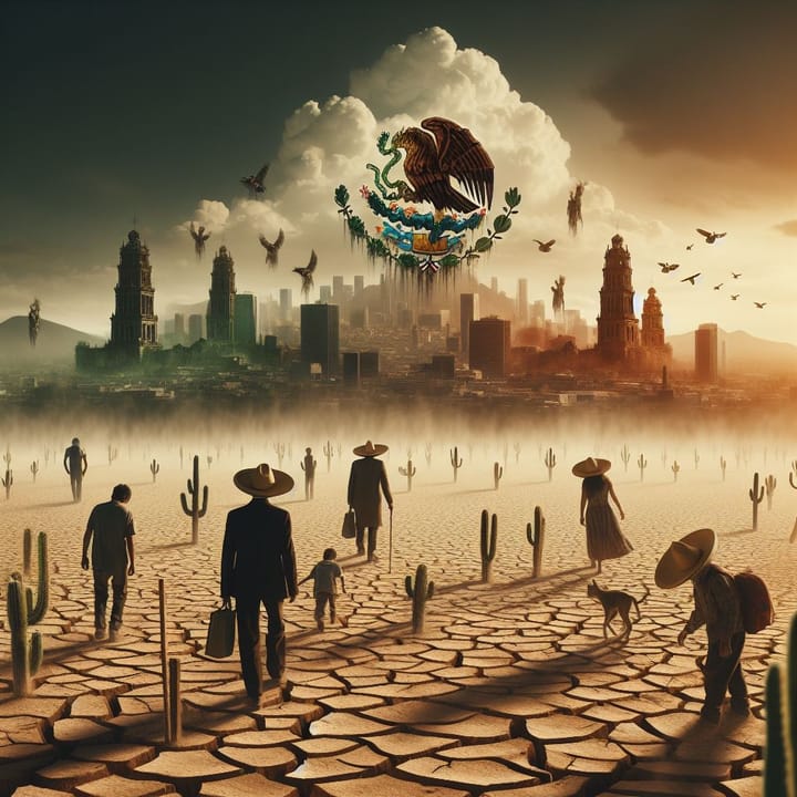 Una crisis hídrica y otra crisis de inseguridad -ambas sin precedentes- azotan gran parte del territorio mexicano.