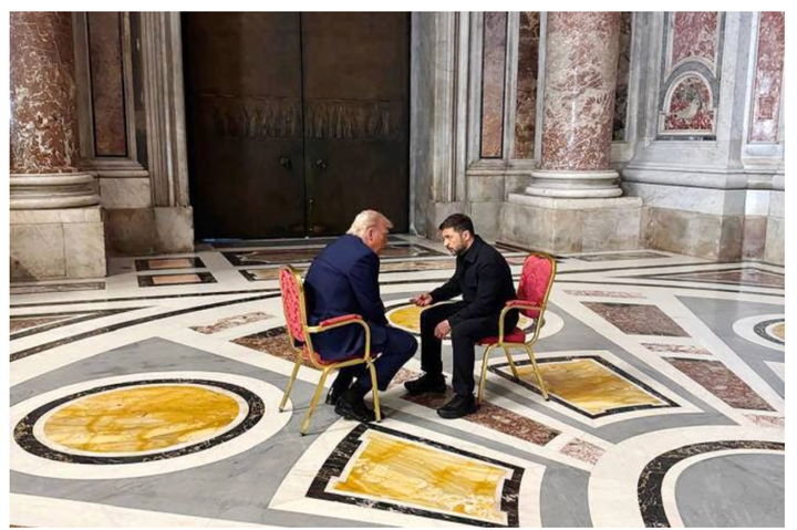 ¿Una tregua en el Vaticano? Trump y Zelensky coinciden en el adiós al Papa