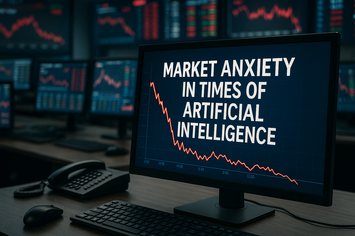La ansiedad del mercado bursátil en tiempos de inteligencia artificial
