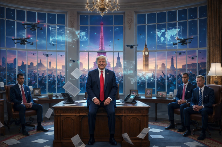 El poder sin protocolo: Trump y la geopolítica como espectáculo