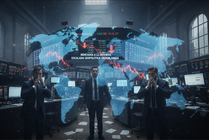 Mercados a la defensiva por escalada geopolítica por Groenlandia
