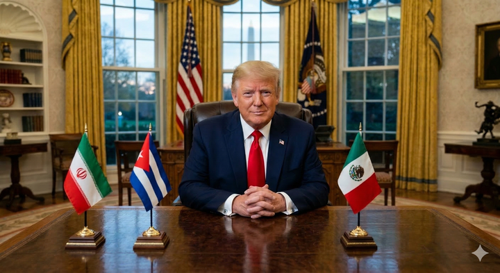 Del Golfo Pérsico al Caribe: Irán, Cuba y México en la agenda de Trump