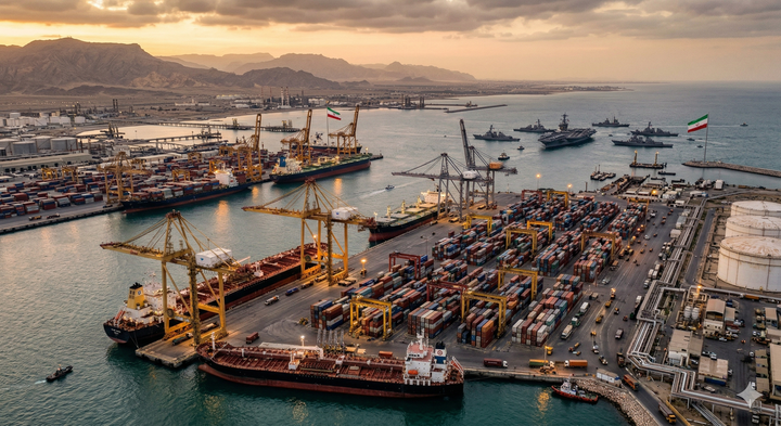 Estados Unidos bloqueará puertos iraníes