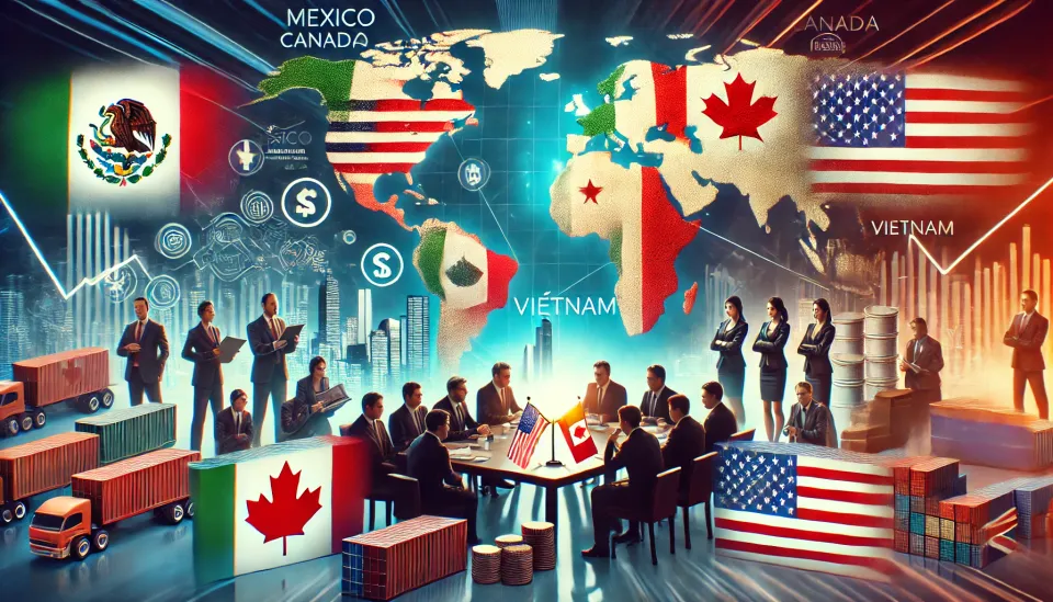 Trump y la nueva guerra comercial: México, Canadá y Vietnam están en la mira